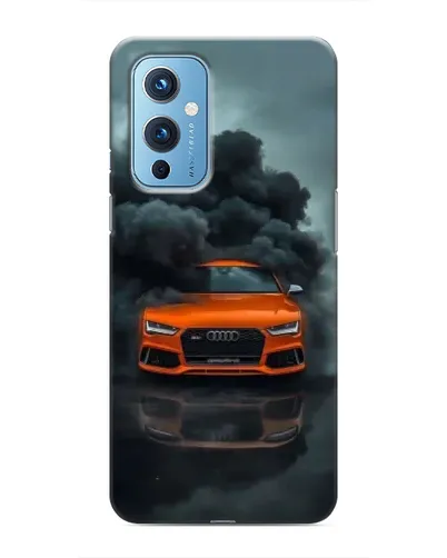 Чехол для OnePlus 9 с картинкой «Audi в облаках дыма» Чехол для OnePlus 9 с картинкой «Audi в облаках дыма»