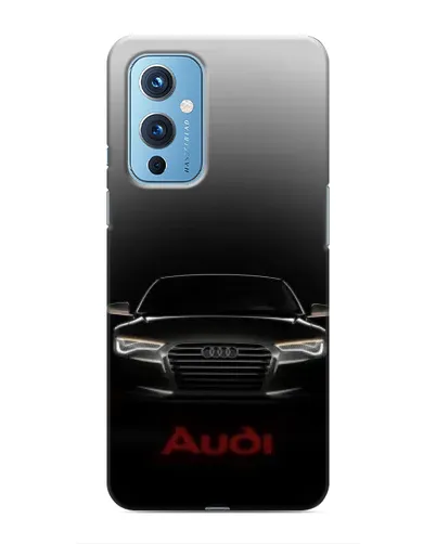 Чехол для OnePlus 9 с картинкой «Audi — градиентный контур» Чехол для OnePlus 9 с картинкой «Audi — градиентный контур»