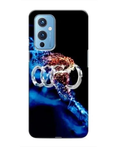Чехол для OnePlus 9 с картинкой «Энергия лого Audi» Чехол для OnePlus 9 с картинкой «Энергия лого Audi»