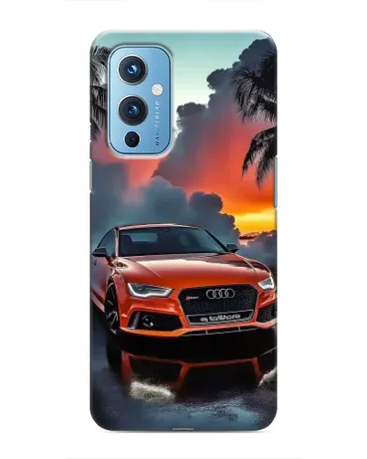 Чехол для OnePlus 9 с картинкой «Audi — закат» Чехол для OnePlus 9 с картинкой «Audi — закат»
