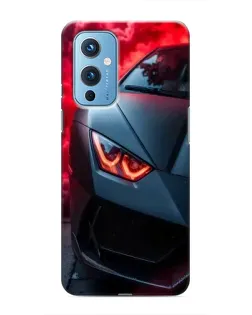 Чехол для OnePlus 9 с картинкой «Lamborghini красное сияние» Чехол для OnePlus 9 с картинкой «Lamborghini красное сияние»