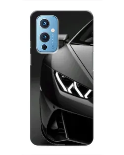 Чехол для OnePlus 9 с картинкой «Lamborghini фары детализация»