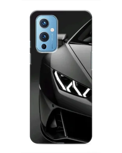 Чехол для OnePlus 9 с картинкой «Lamborghini фары детализация»