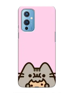Чехол для OnePlus 9 с картинкой «Pusheen и печенье» Чехол для OnePlus 9 с картинкой «Pusheen и печенье»