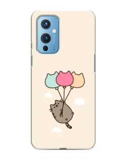 Чохол для OnePlus 9 з картинкою «Пушин на кульках» Чохол для OnePlus 9 з картинкою «Пушин на кульках»