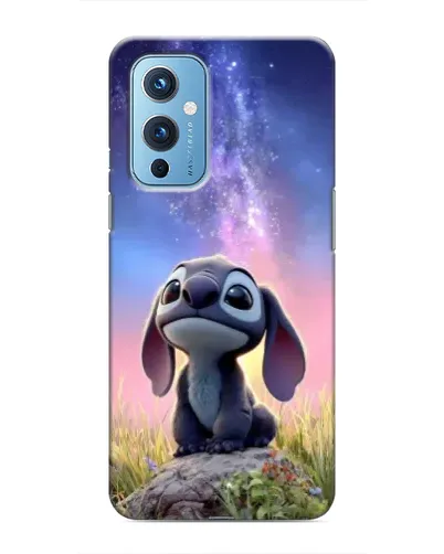 Чехол для OnePlus 9 с картинкой «Стич на рассвете»