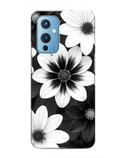 Чохол для OnePlus 9 з картинкою «Монохромні айстри»