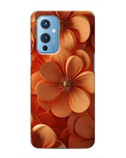 Чохол для OnePlus 9 з картинкою «Помаранчева макро квітка» Чохол для OnePlus 9 з картинкою «Помаранчева макро квітка»