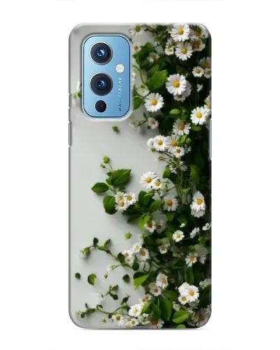 Чохол для OnePlus 9 з картинкою «Гілка дрібних білих квітів»