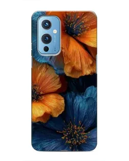 Чохол для OnePlus 9 з картинкою «Яскрава синьо-помаранчева флора» Чохол для OnePlus 9 з картинкою «Яскрава синьо-помаранчева флора»