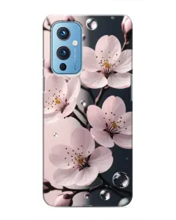 Чохол для OnePlus 9 з картинкою «Ніжня сакура та краплі» Чохол для OnePlus 9 з картинкою «Ніжня сакура та краплі»
