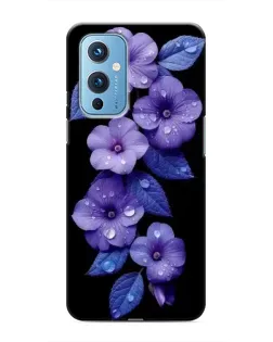 Чохол для OnePlus 9 з картинкою «Фіолетові квіти з росою» Чохол для OnePlus 9 з картинкою «Фіолетові квіти з росою»