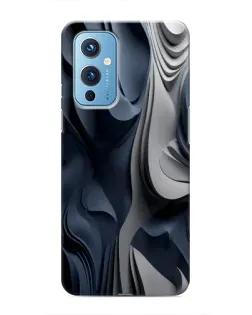 Чохол для OnePlus 9 з картинкою «Об'ємні сині складки» Чохол для OnePlus 9 з картинкою «Об'ємні сині складки»