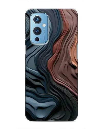 Чохол для OnePlus 9 з картинкою «Кольорові хвилі каньйону»