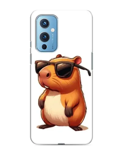 Чехол для OnePlus 9 с картинкой «Капибара в очках» Чехол для OnePlus 9 с картинкой «Капибара в очках»