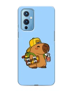 Чехол для OnePlus 9 с картинкой «Капибара на скейте» Чехол для OnePlus 9 с картинкой «Капибара на скейте»