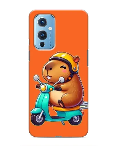 Чехол для OnePlus 9 с картинкой «Капибара на скутере» Чехол для OnePlus 9 с картинкой «Капибара на скутере»
