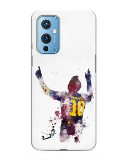 Чохол для OnePlus 9 з картинкою «Акварельний Мессі Барселона» Чохол для OnePlus 9 з картинкою «Акварельний Мессі Барселона»