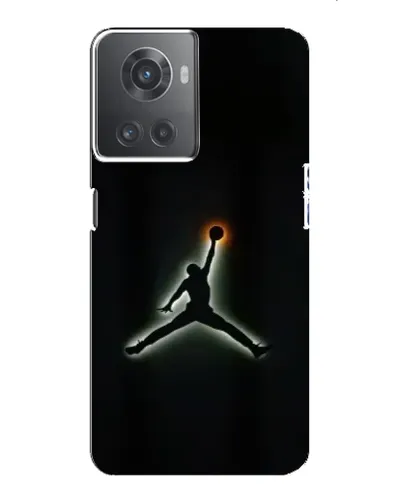 Чехол для OnePlus ACE (10R) с картинкой «Jordan Gradient Logo»