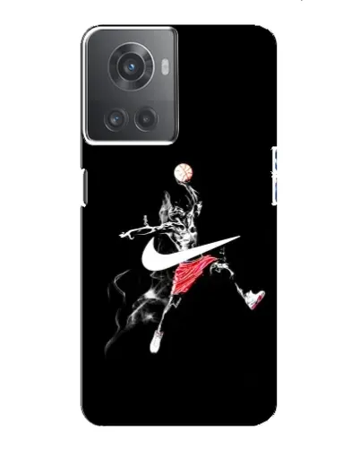 Чехол для OnePlus ACE (10R) с картинкой «Jordan Jumpman»