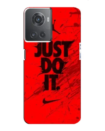 Чехол для OnePlus ACE (10R) с картинкой «Nike Just Do It»