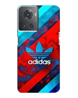 Чехол для OnePlus ACE (10R) с картинкой «Абстракция Adidas»