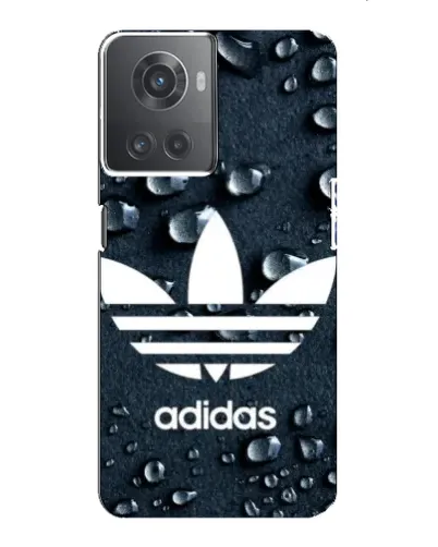 Чехол для OnePlus ACE (10R) с картинкой «Adidas Trefoil Blue»