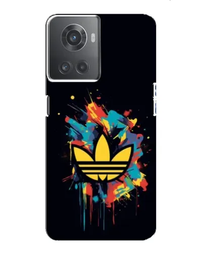 Чехол для OnePlus ACE (10R) с картинкой «Adidas Splash»