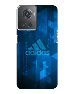 Чехол для OnePlus ACE (10R) с картинкой «Adidas Sport Art»