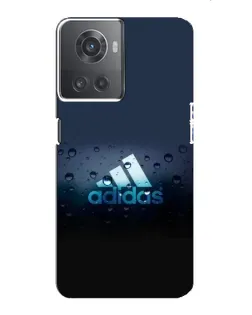Чехол для OnePlus ACE (10R) с картинкой «Adidas Water Drops»