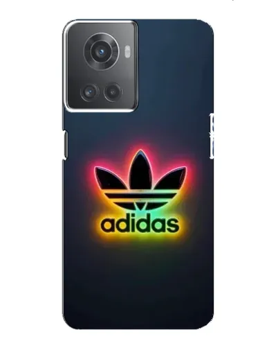 Чехол для OnePlus ACE (10R) с картинкой «Неоновый Adidas»