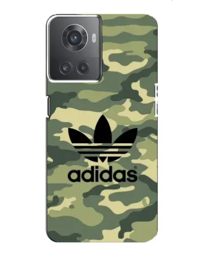 Чехол для OnePlus ACE (10R) с картинкой «Милитари стиль Adidas»