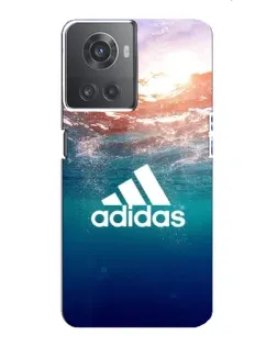 Чехол для OnePlus ACE (10R) с картинкой «Океанская глубина адидас»