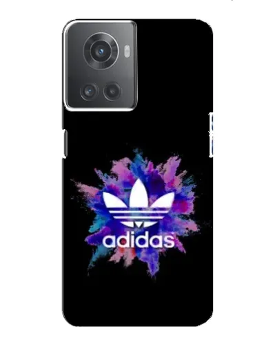 Чехол для OnePlus ACE (10R) с картинкой «Взрыв красок Adidas»
