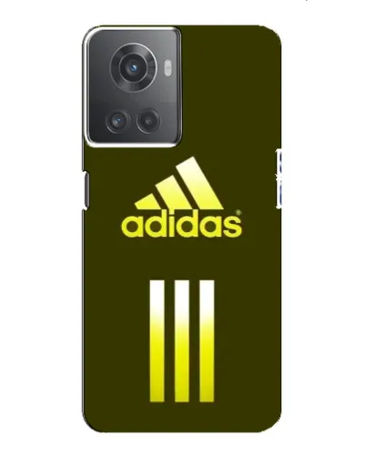 Чехол для OnePlus ACE (10R) с картинкой «Оливковый градиент Adidas»