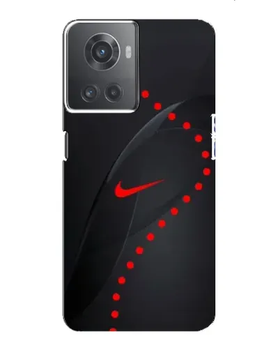 Чехол для OnePlus ACE (10R) с картинкой «Абстрактный дизайн Nike»