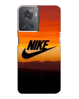 Чехол для OnePlus ACE (10R) с картинкой «Nike — вечерний горизонт»