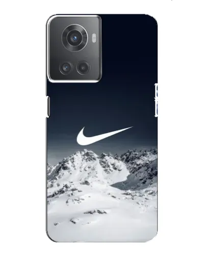 Чехол для OnePlus ACE (10R) с картинкой «Nike — зимние горы»