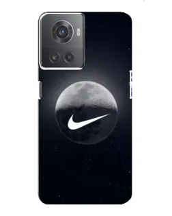 Чехол для OnePlus ACE (10R) с картинкой «Nike в стиле граффити»
