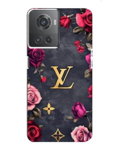 Чехол для OnePlus ACE (10R) с картинкой «Цветочный Louis Vuitton»