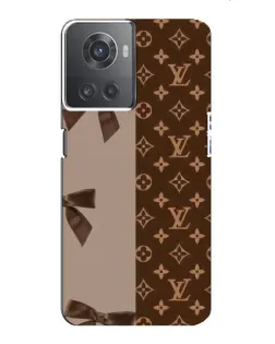 Чехол для OnePlus ACE (10R) с картинкой «Louis Vuitton — банты»