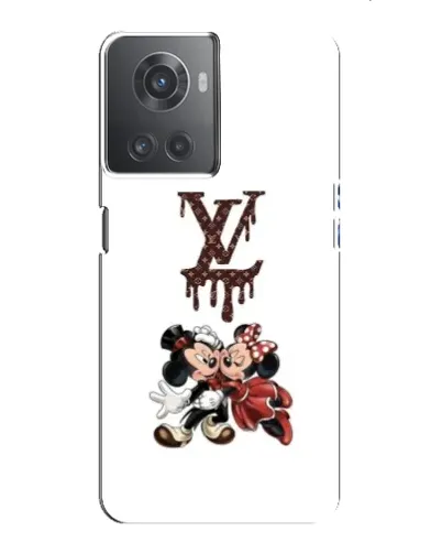 Чехол для OnePlus ACE (10R) с картинкой «LV и Микки Маус»