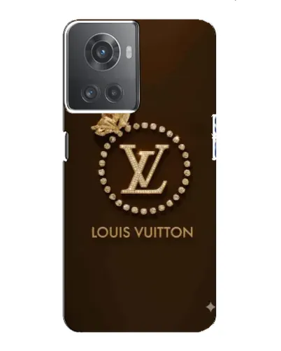 Чехол для OnePlus ACE (10R) с картинкой «LV — золотая печать»