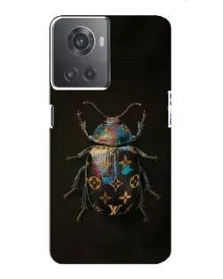 Чехол для OnePlus ACE (10R) с картинкой «LV — мраморный принт»