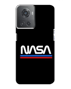 Чехол для OnePlus ACE (10R) с картинкой «NASA — классика Red Blue»