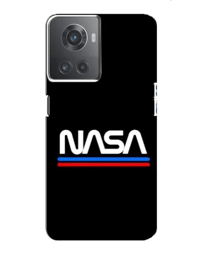 Чехол для OnePlus ACE (10R) с картинкой «NASA — классика Red Blue»