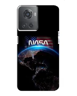 Чехол для OnePlus ACE (10R) с картинкой «Земля из космоса NASA»
