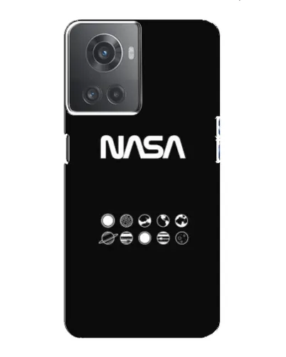 Чехол для OnePlus ACE (10R) с картинкой «NASA — технический принт»