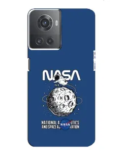 Чехол для OnePlus ACE (10R) с картинкой «NASA — лунная миссия»