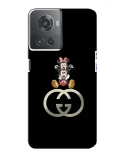 Чохол для OnePlus ACE (10R) з картинкою «Мінні Маус на лого» Чохол для OnePlus ACE (10R) з картинкою «Мінні Маус на лого»